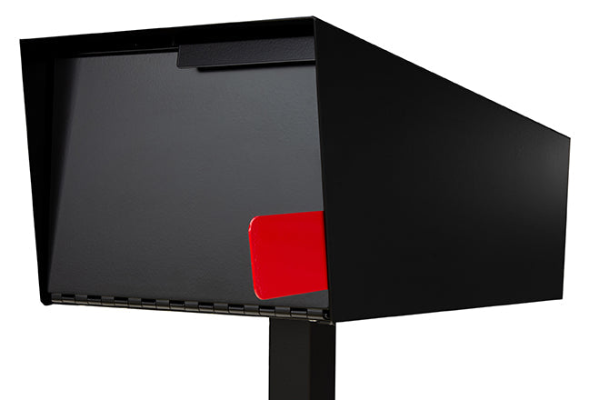 Post Mount Mid Century Modern Mailbox