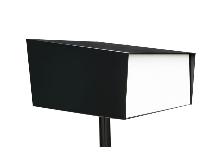 Post Mount Mid Century Modern Mailbox