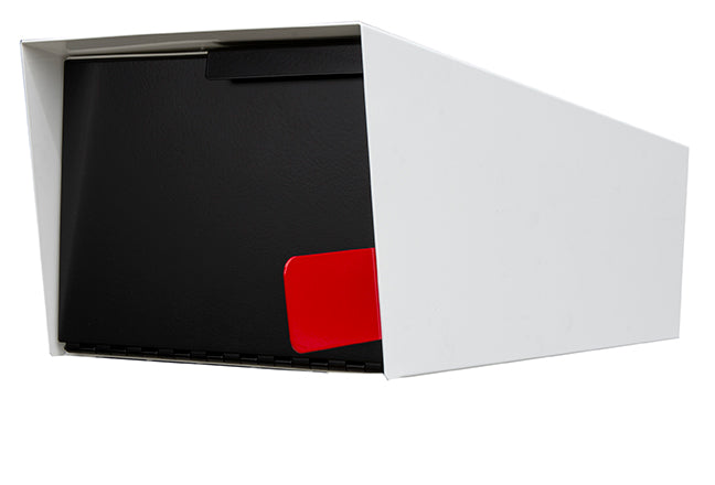 Post Mount Mid Century Modern Mailbox