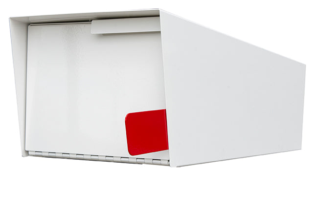 Post Mount Mid Century Modern Mailbox