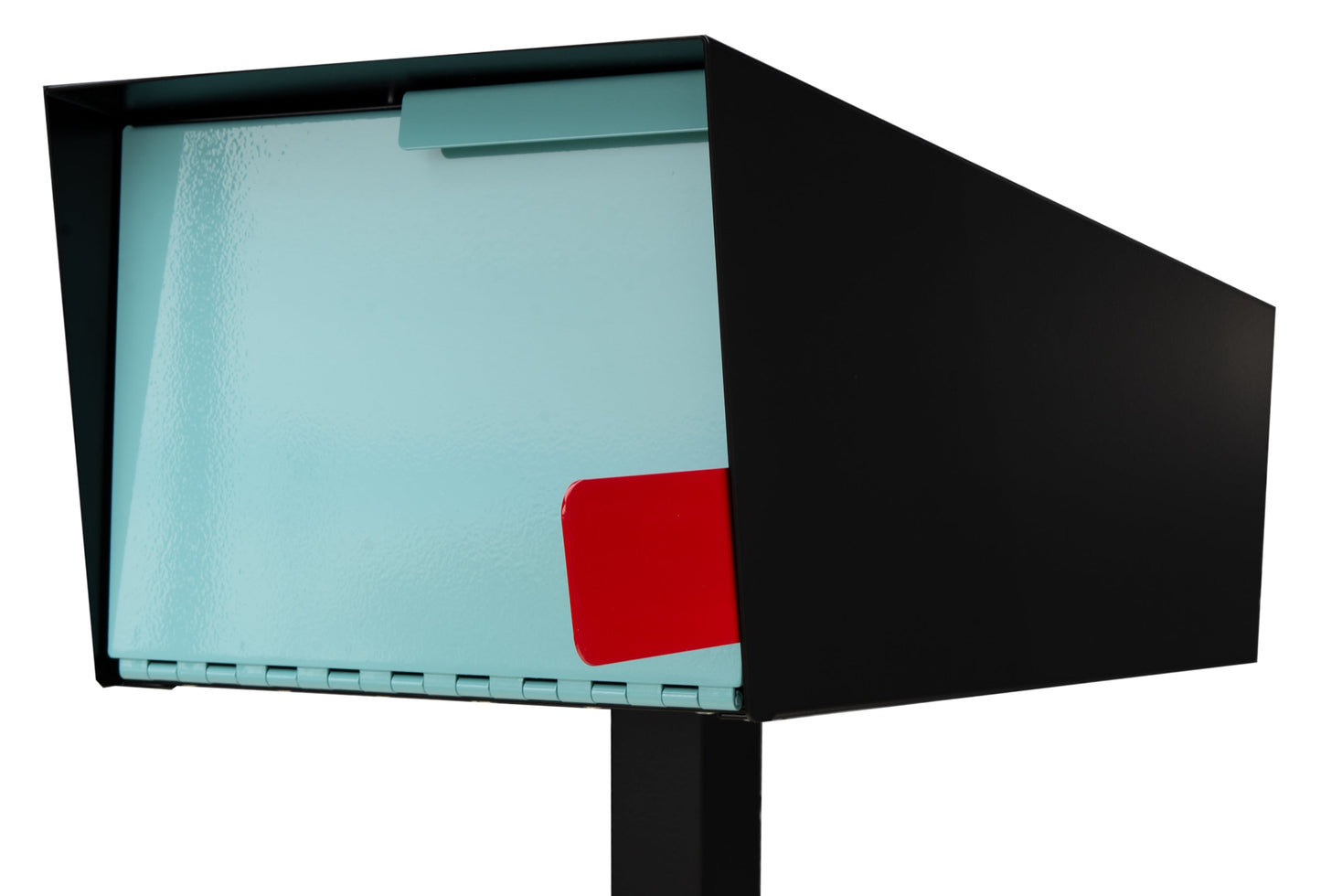 Post Mount Mid Century Modern Mailbox