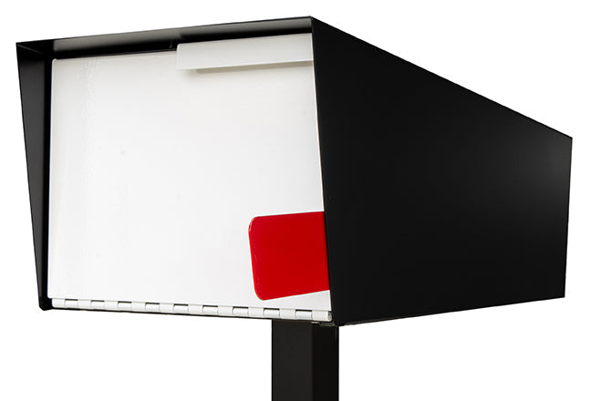 Post Mount Mid Century Modern Mailbox