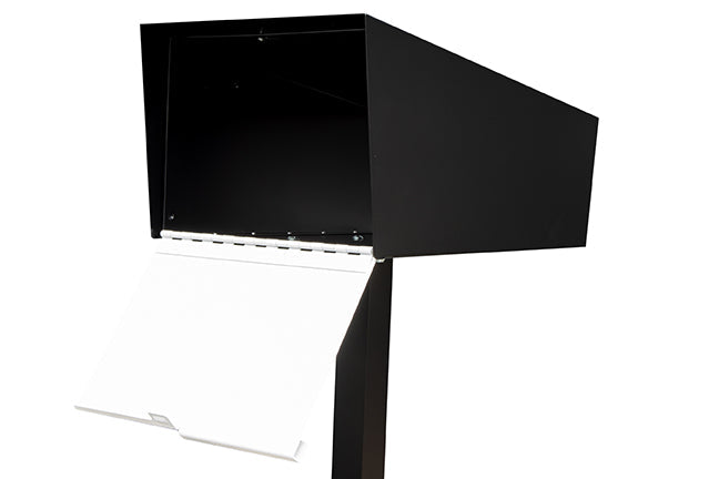 Post Mount Mid Century Modern Mailbox