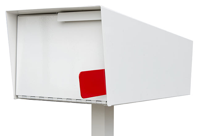 Post Mount Mid Century Modern Mailbox