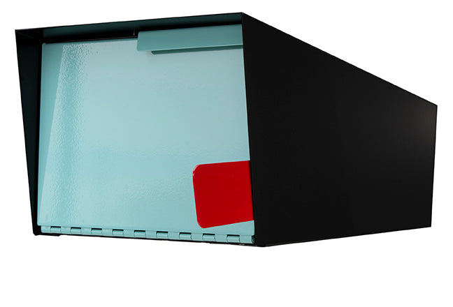 Post Mount Mid Century Modern Mailbox