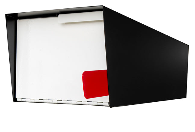 Post Mount Mid Century Modern Mailbox